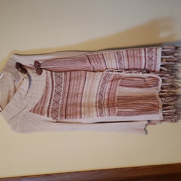 EUC Free People Aztec Cardigan, Size XS - Picture 2 of 9